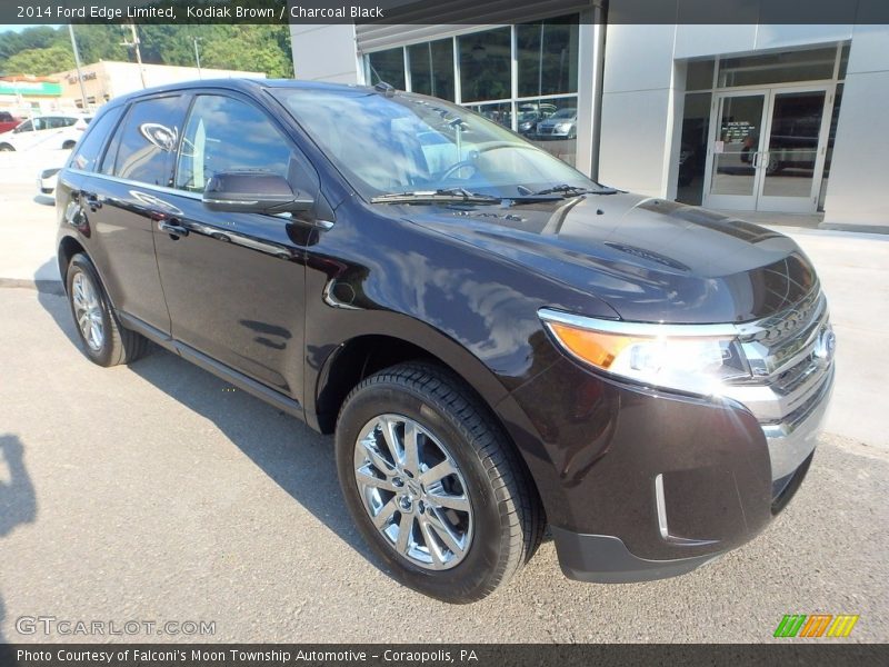 Kodiak Brown / Charcoal Black 2014 Ford Edge Limited