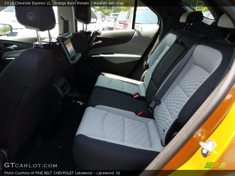 Orange Burst Metallic / Medium Ash Gray 2018 Chevrolet Equinox LS