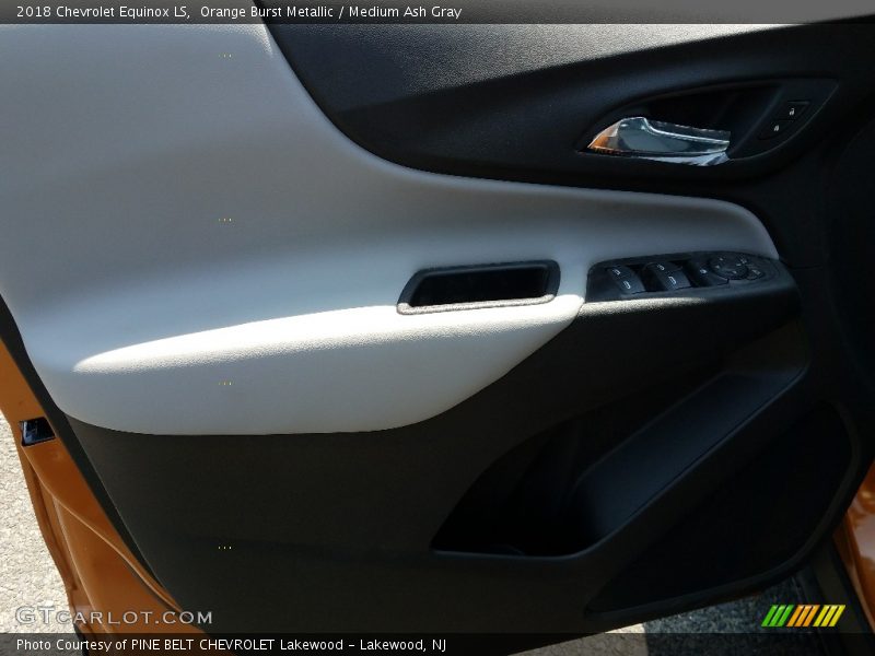 Orange Burst Metallic / Medium Ash Gray 2018 Chevrolet Equinox LS