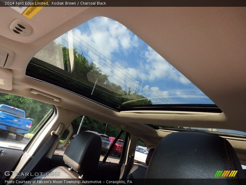 Kodiak Brown / Charcoal Black 2014 Ford Edge Limited