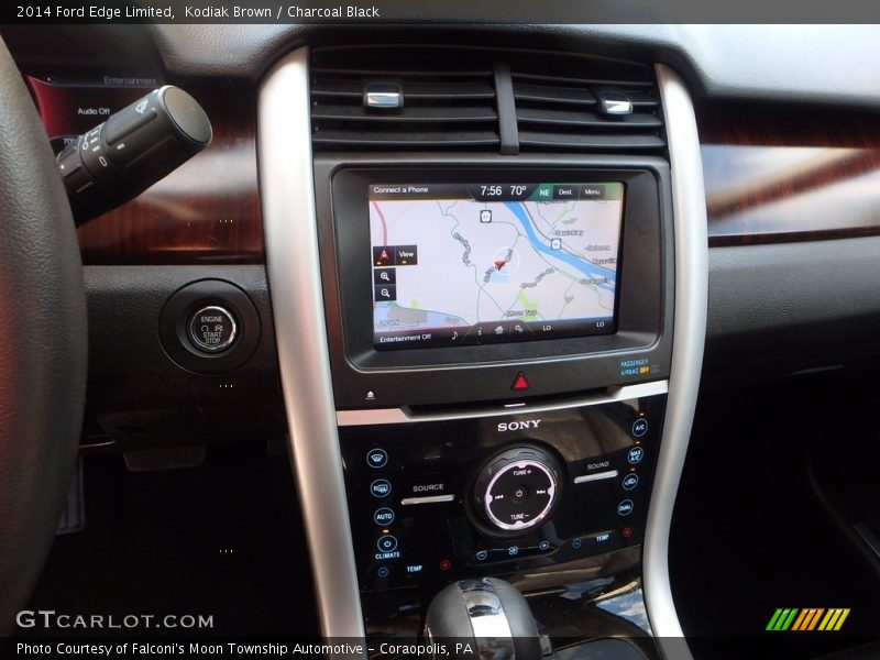 Kodiak Brown / Charcoal Black 2014 Ford Edge Limited