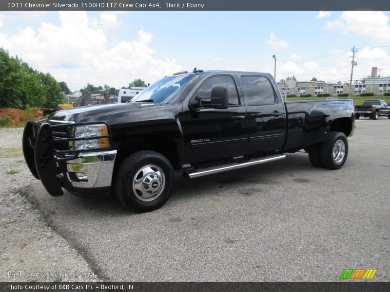 Black / Ebony 2011 Chevrolet Silverado 3500HD LTZ Crew Cab 4x4