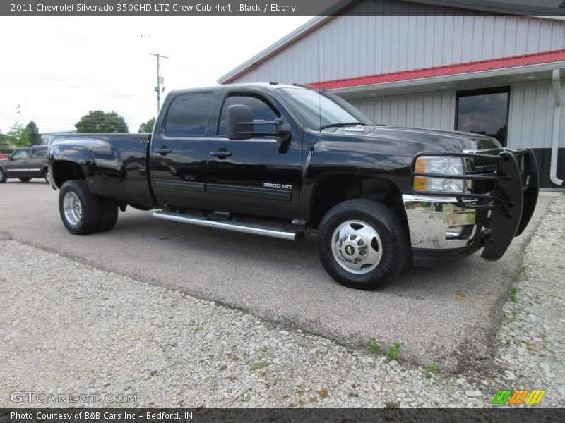 Black / Ebony 2011 Chevrolet Silverado 3500HD LTZ Crew Cab 4x4