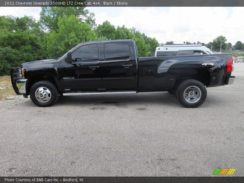 Black / Ebony 2011 Chevrolet Silverado 3500HD LTZ Crew Cab 4x4