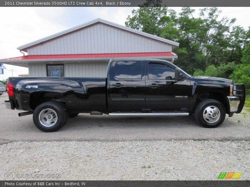 Black / Ebony 2011 Chevrolet Silverado 3500HD LTZ Crew Cab 4x4