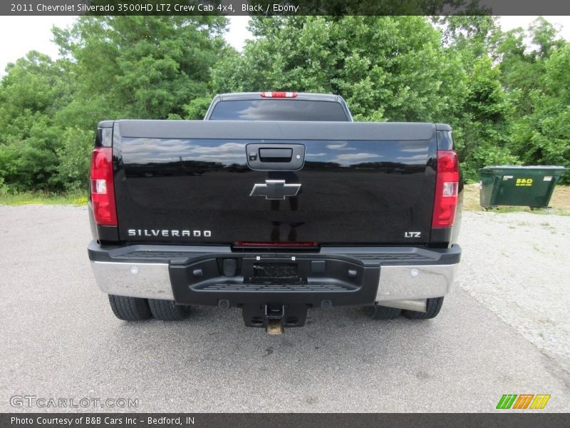 Black / Ebony 2011 Chevrolet Silverado 3500HD LTZ Crew Cab 4x4