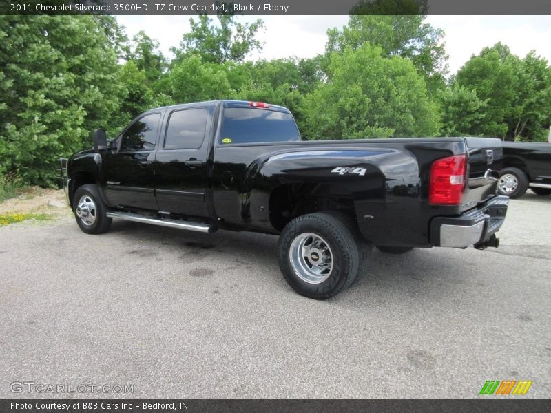 Black / Ebony 2011 Chevrolet Silverado 3500HD LTZ Crew Cab 4x4