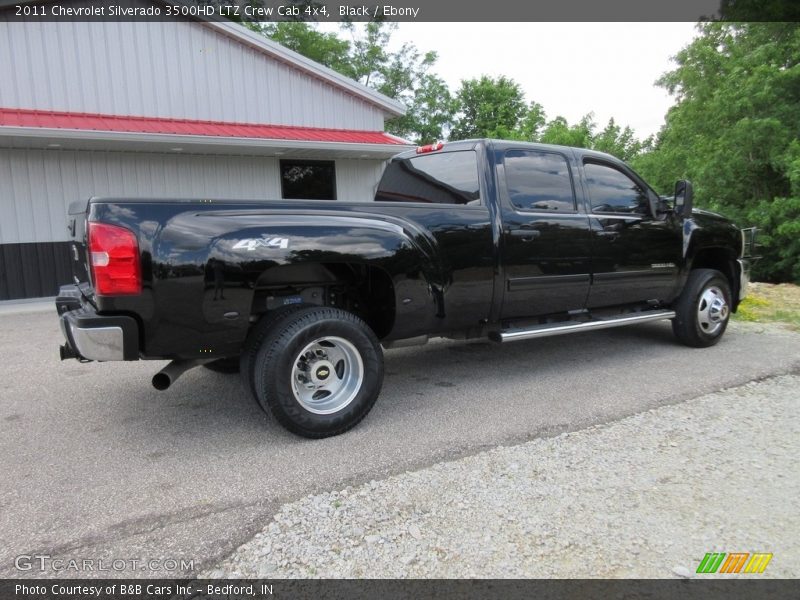 Black / Ebony 2011 Chevrolet Silverado 3500HD LTZ Crew Cab 4x4