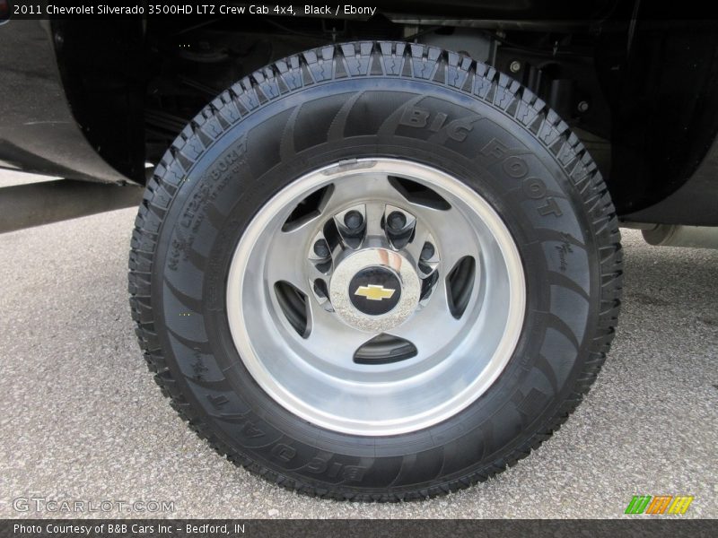 Black / Ebony 2011 Chevrolet Silverado 3500HD LTZ Crew Cab 4x4