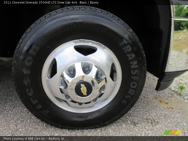 Black / Ebony 2011 Chevrolet Silverado 3500HD LTZ Crew Cab 4x4