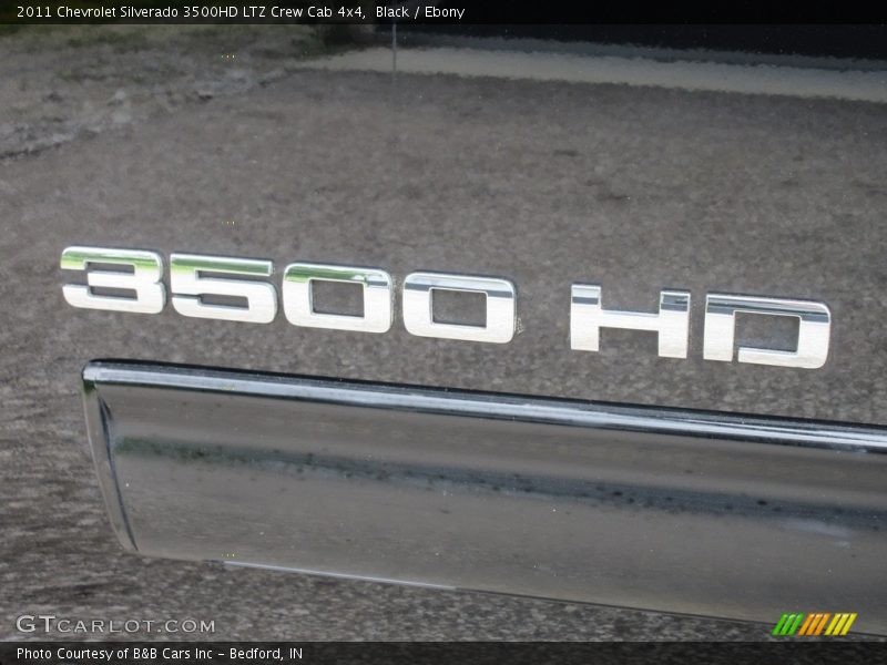 Black / Ebony 2011 Chevrolet Silverado 3500HD LTZ Crew Cab 4x4