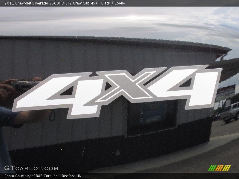 Black / Ebony 2011 Chevrolet Silverado 3500HD LTZ Crew Cab 4x4