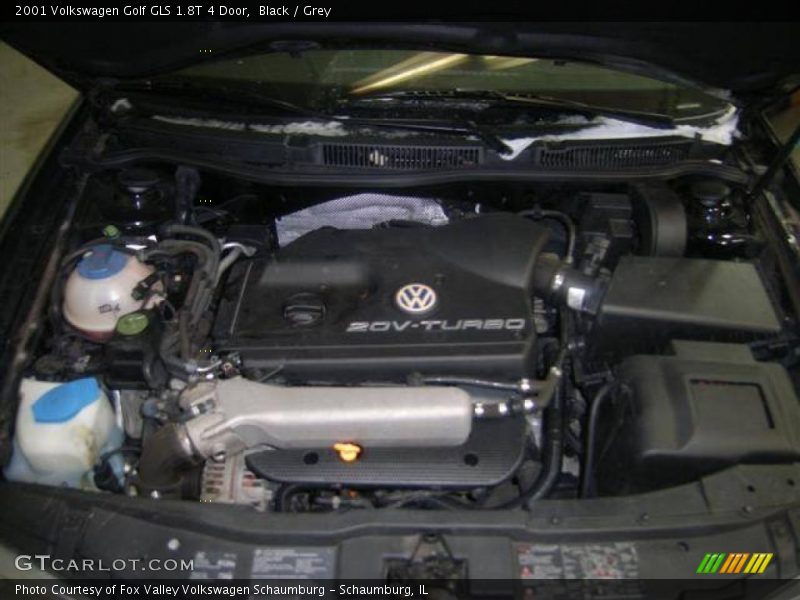 Black / Grey 2001 Volkswagen Golf GLS 1.8T 4 Door
