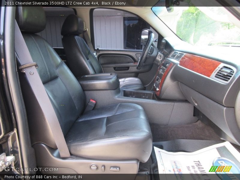 Black / Ebony 2011 Chevrolet Silverado 3500HD LTZ Crew Cab 4x4