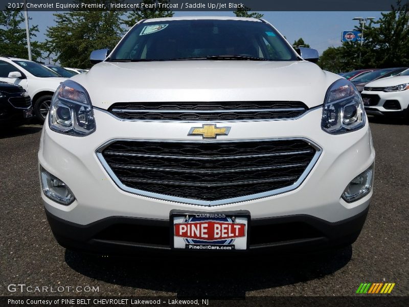 Iridescent Pearl Tricoat / Saddle Up/Jet Black 2017 Chevrolet Equinox Premier