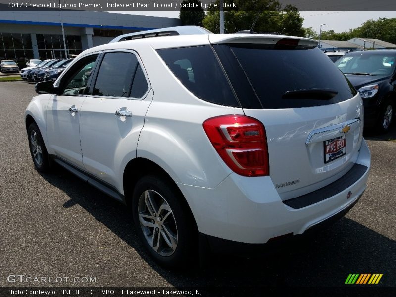 Iridescent Pearl Tricoat / Saddle Up/Jet Black 2017 Chevrolet Equinox Premier