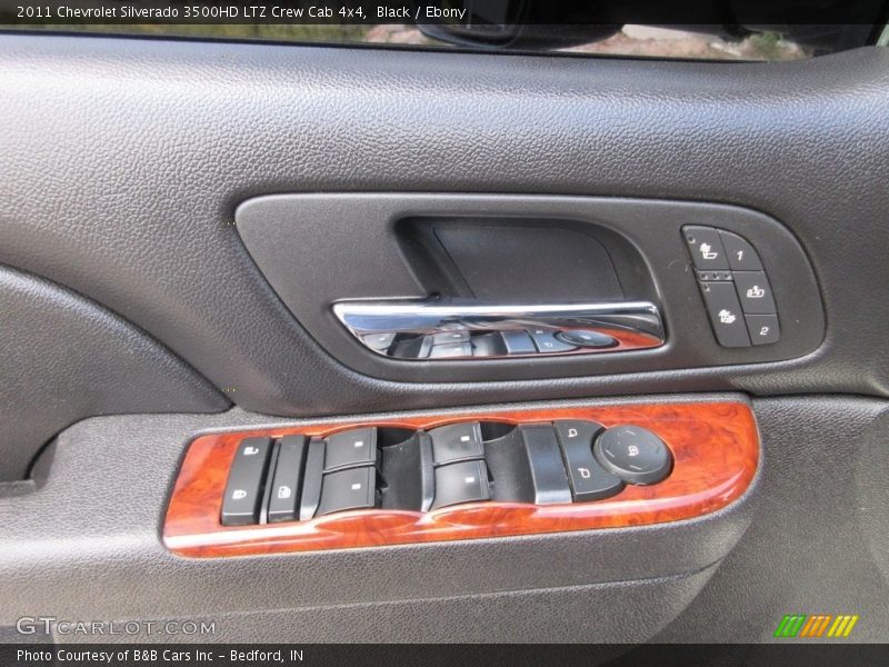 Black / Ebony 2011 Chevrolet Silverado 3500HD LTZ Crew Cab 4x4