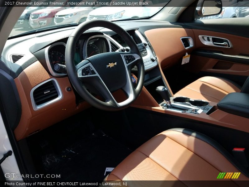 Iridescent Pearl Tricoat / Saddle Up/Jet Black 2017 Chevrolet Equinox Premier