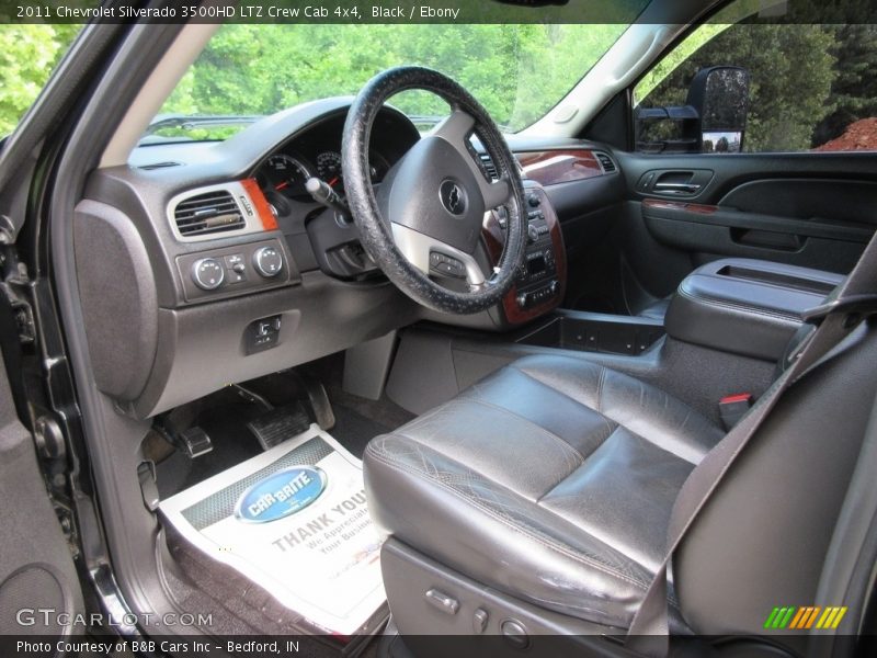 Black / Ebony 2011 Chevrolet Silverado 3500HD LTZ Crew Cab 4x4