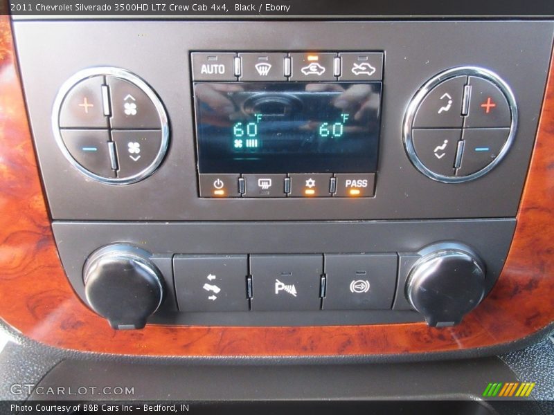 Black / Ebony 2011 Chevrolet Silverado 3500HD LTZ Crew Cab 4x4