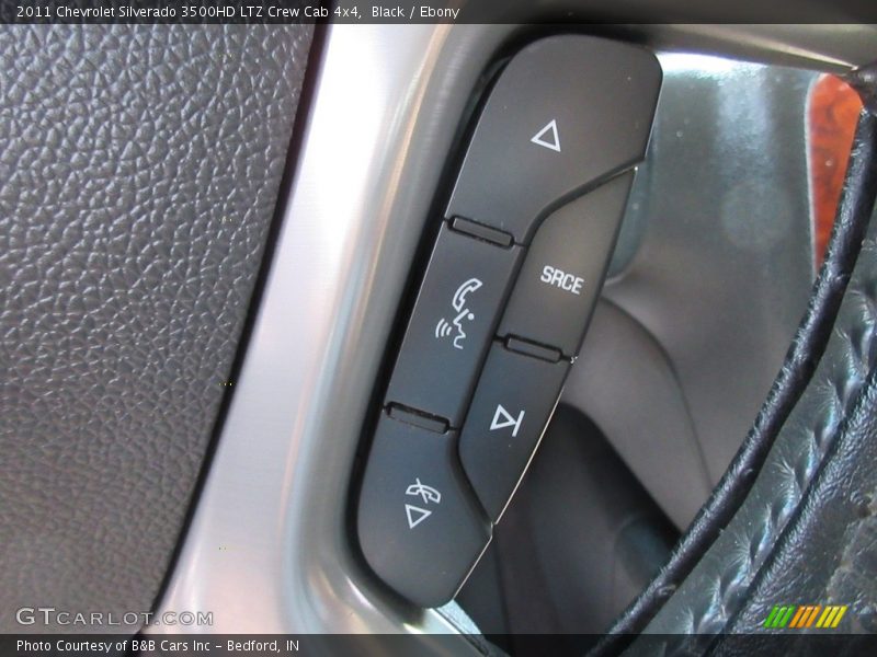 Black / Ebony 2011 Chevrolet Silverado 3500HD LTZ Crew Cab 4x4