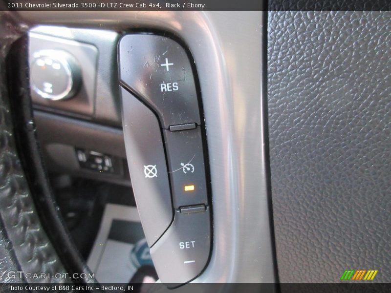 Black / Ebony 2011 Chevrolet Silverado 3500HD LTZ Crew Cab 4x4