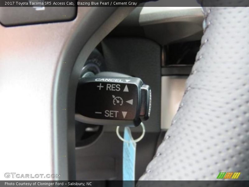 Controls of 2017 Tacoma SR5 Access Cab