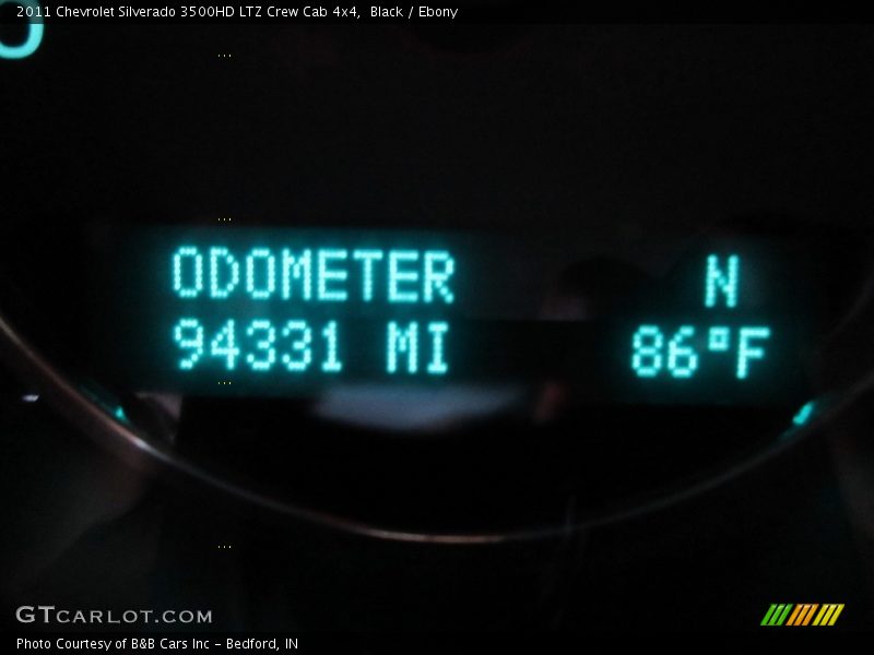 Black / Ebony 2011 Chevrolet Silverado 3500HD LTZ Crew Cab 4x4