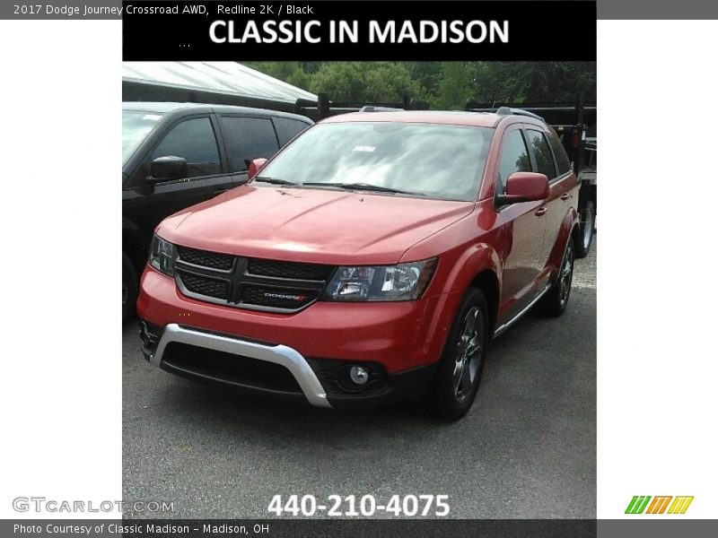 Redline 2K / Black 2017 Dodge Journey Crossroad AWD