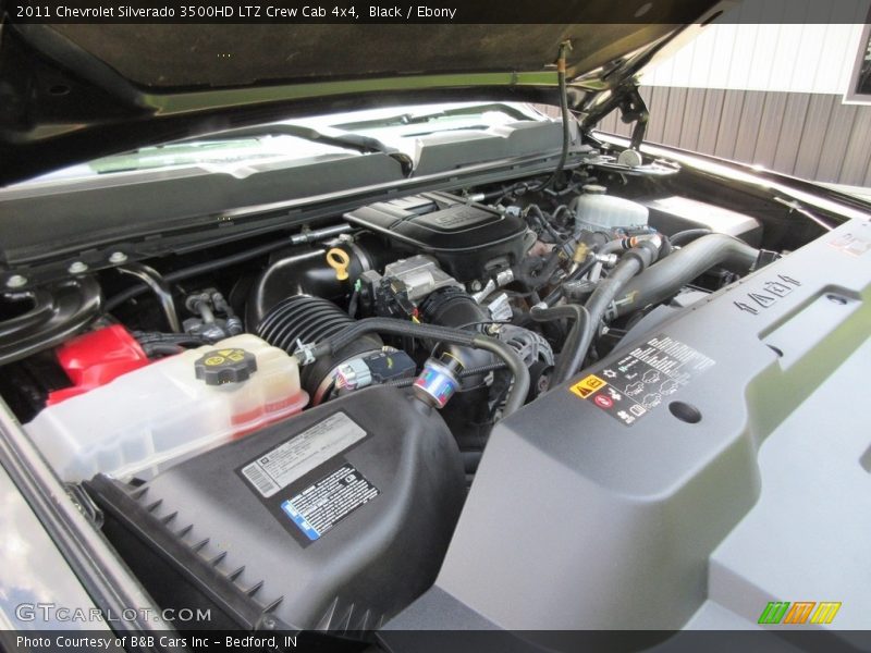 Black / Ebony 2011 Chevrolet Silverado 3500HD LTZ Crew Cab 4x4