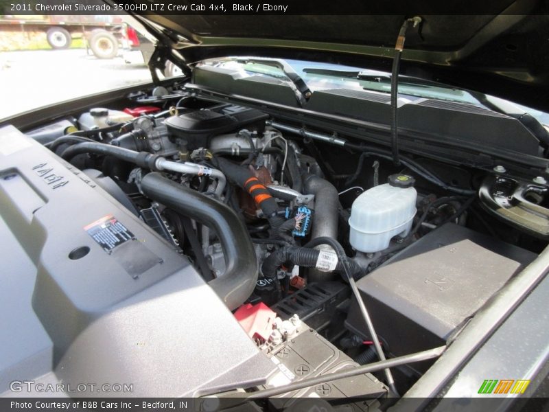 Black / Ebony 2011 Chevrolet Silverado 3500HD LTZ Crew Cab 4x4