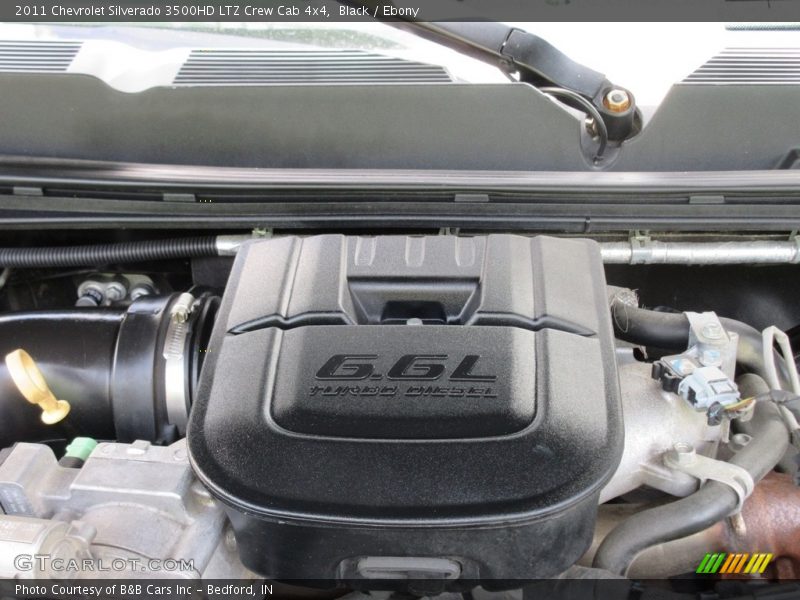 Black / Ebony 2011 Chevrolet Silverado 3500HD LTZ Crew Cab 4x4