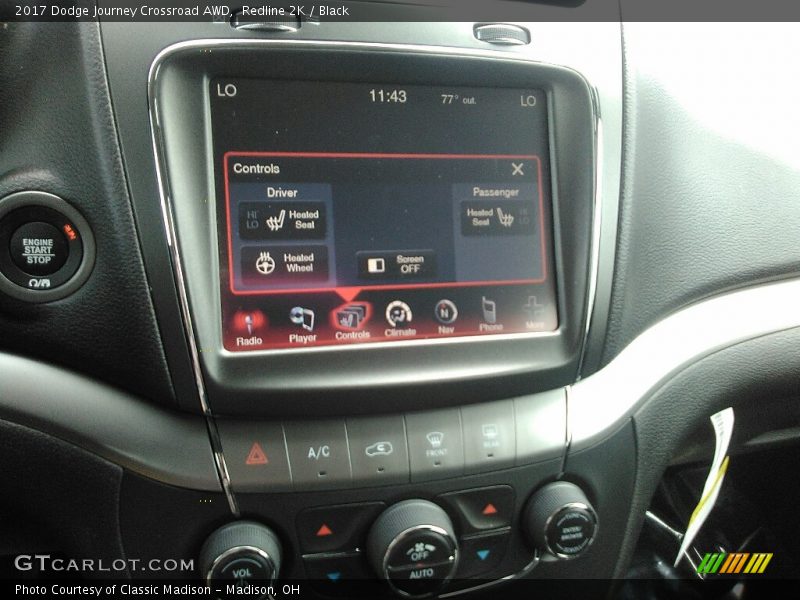 Redline 2K / Black 2017 Dodge Journey Crossroad AWD