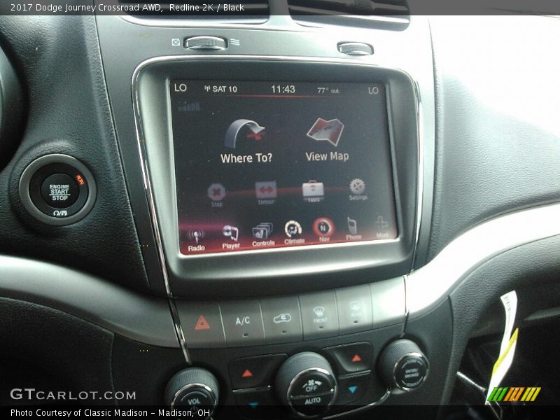 Redline 2K / Black 2017 Dodge Journey Crossroad AWD