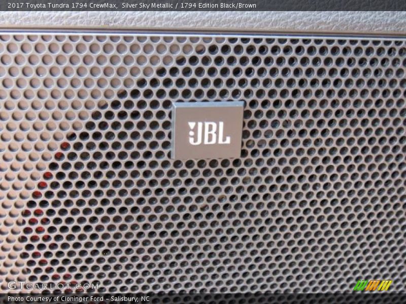 Silver Sky Metallic / 1794 Edition Black/Brown 2017 Toyota Tundra 1794 CrewMax