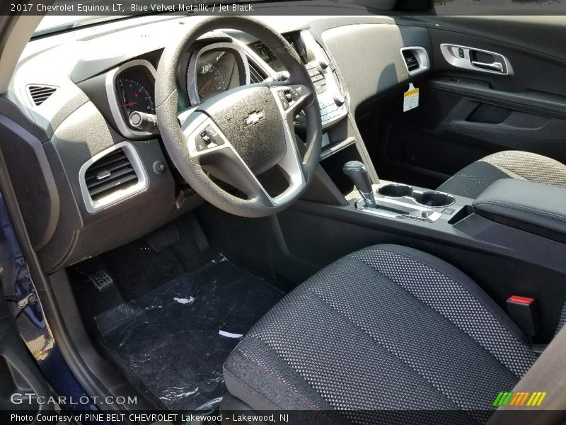 Blue Velvet Metallic / Jet Black 2017 Chevrolet Equinox LT