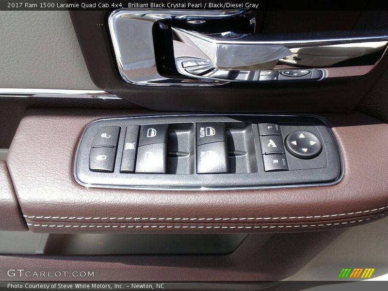 Controls of 2017 1500 Laramie Quad Cab 4x4