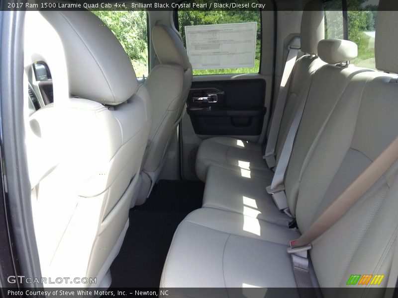 Rear Seat of 2017 1500 Laramie Quad Cab 4x4