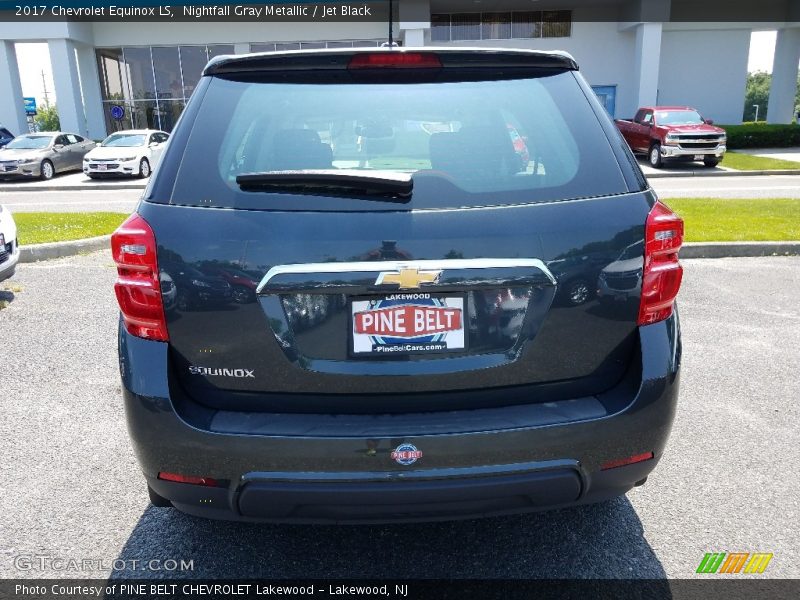 Nightfall Gray Metallic / Jet Black 2017 Chevrolet Equinox LS