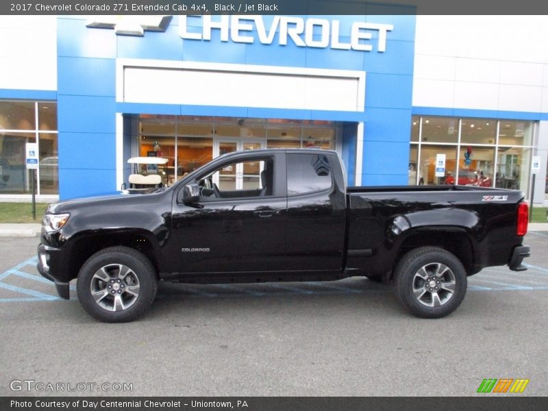  2017 Colorado Z71 Extended Cab 4x4 Black
