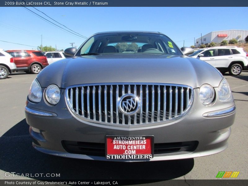 Stone Gray Metallic / Titanium 2009 Buick LaCrosse CXL