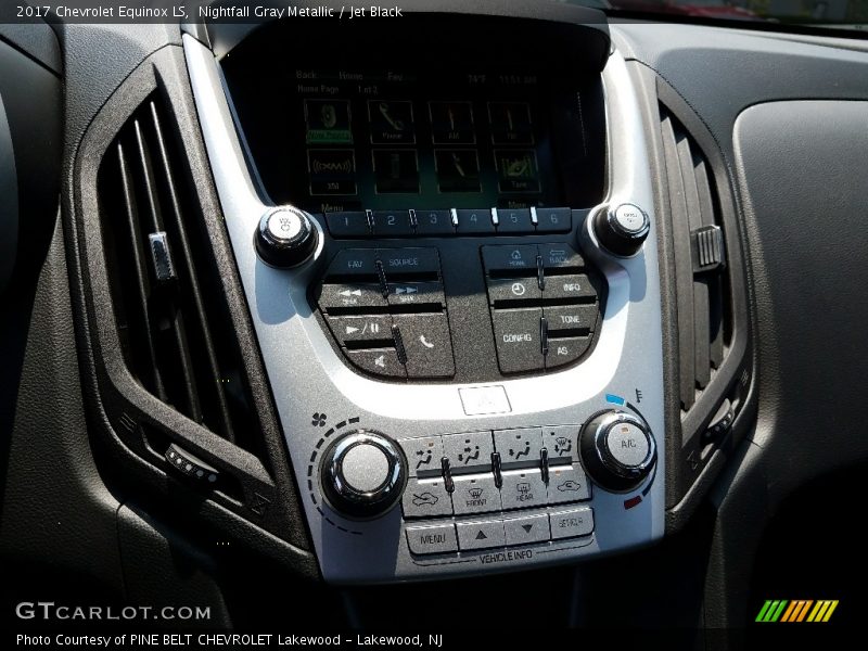 Nightfall Gray Metallic / Jet Black 2017 Chevrolet Equinox LS
