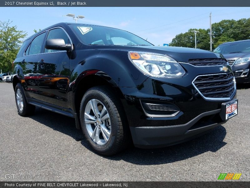 Black / Jet Black 2017 Chevrolet Equinox LS