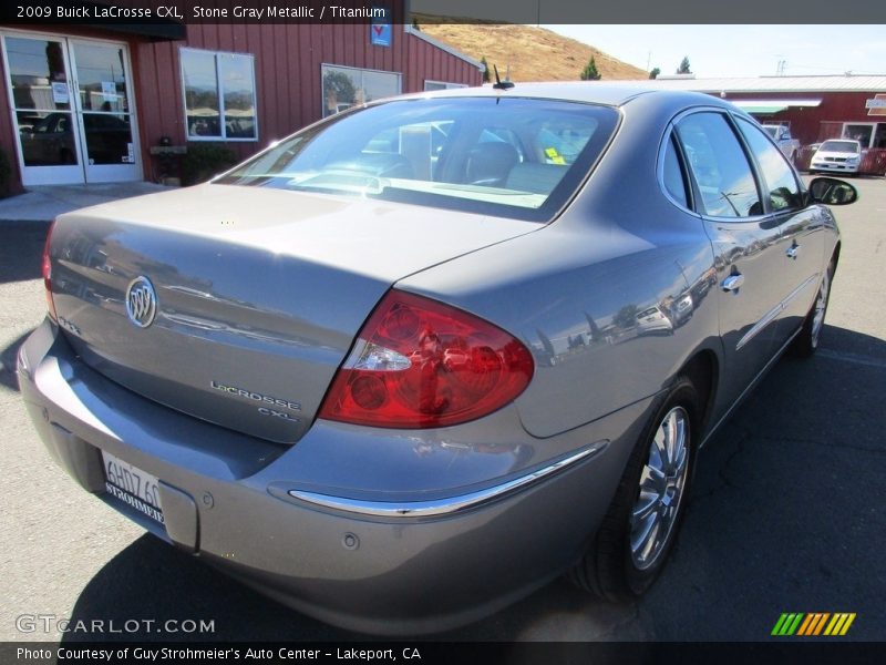 Stone Gray Metallic / Titanium 2009 Buick LaCrosse CXL