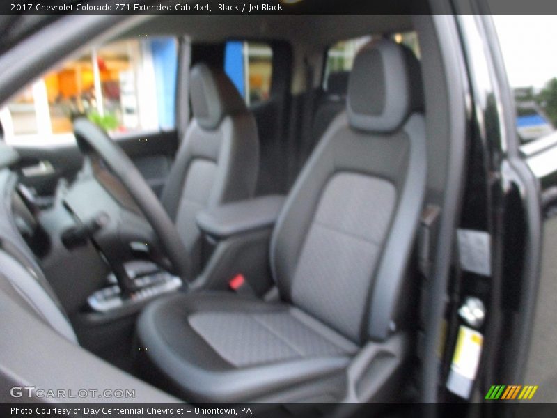 Black / Jet Black 2017 Chevrolet Colorado Z71 Extended Cab 4x4