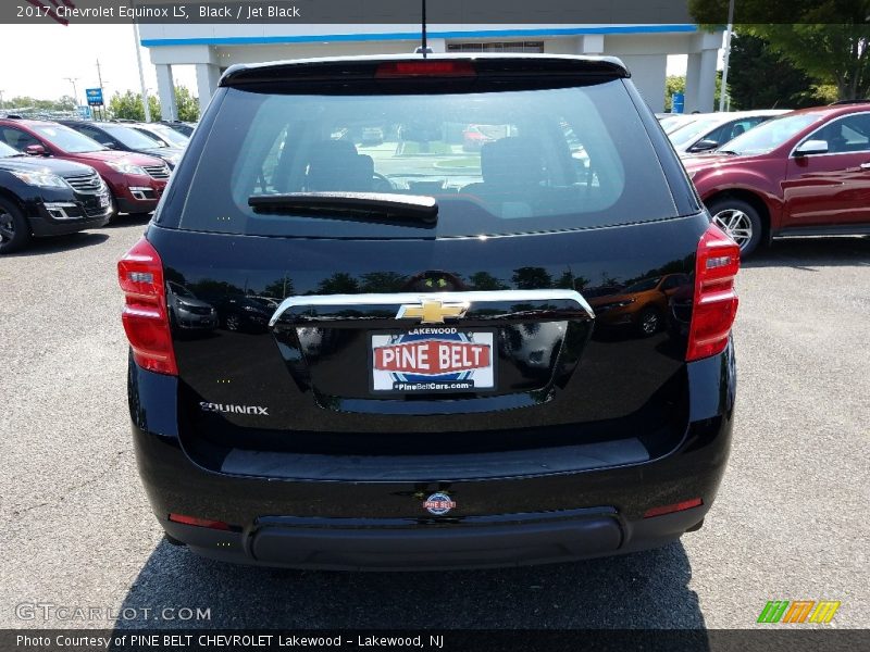 Black / Jet Black 2017 Chevrolet Equinox LS