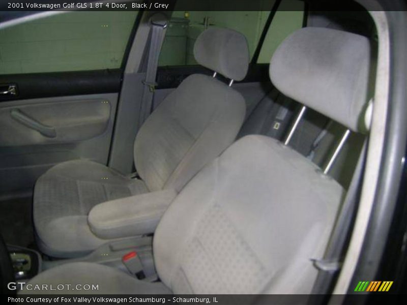 Black / Grey 2001 Volkswagen Golf GLS 1.8T 4 Door
