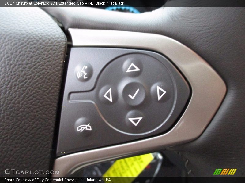 Black / Jet Black 2017 Chevrolet Colorado Z71 Extended Cab 4x4