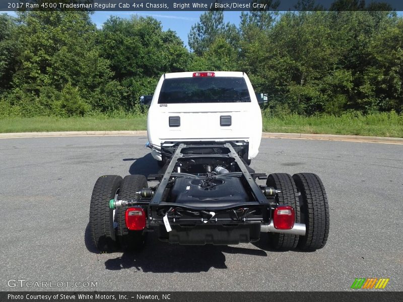 Bright White / Black/Diesel Gray 2017 Ram 4500 Tradesman Regular Cab 4x4 Chassis