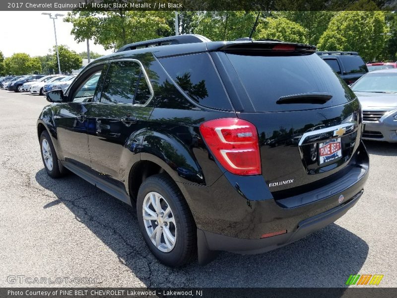 Mosaic Black Metallic / Jet Black 2017 Chevrolet Equinox LT